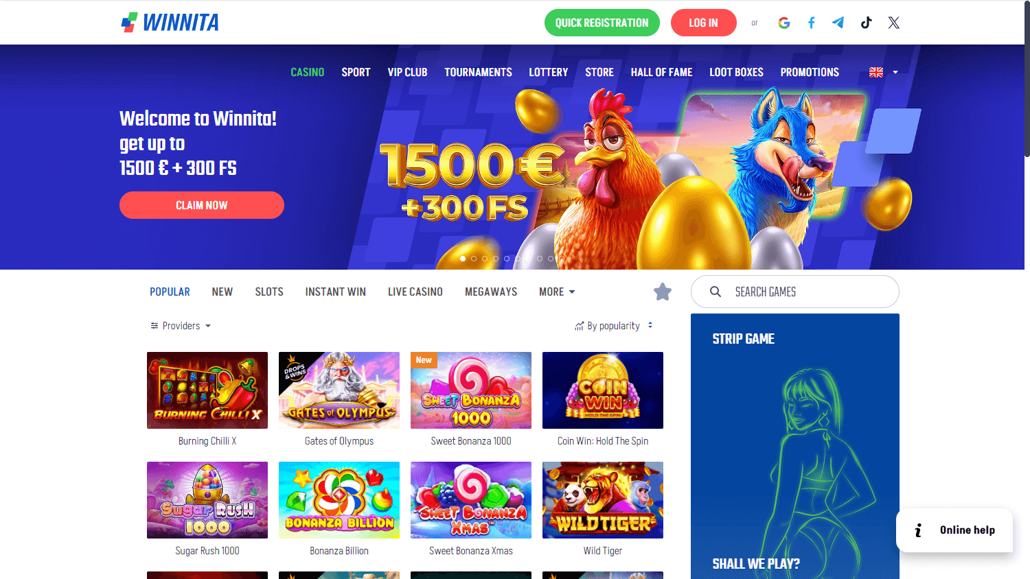 Winnita Casino Italia