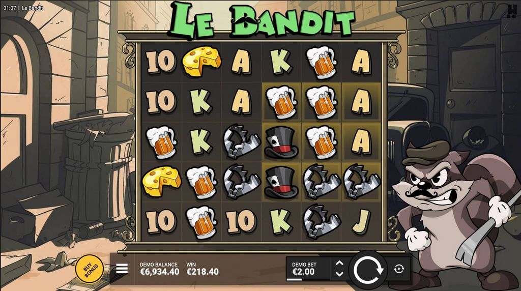 Le Bandit Slot Zusammenfassung 2025